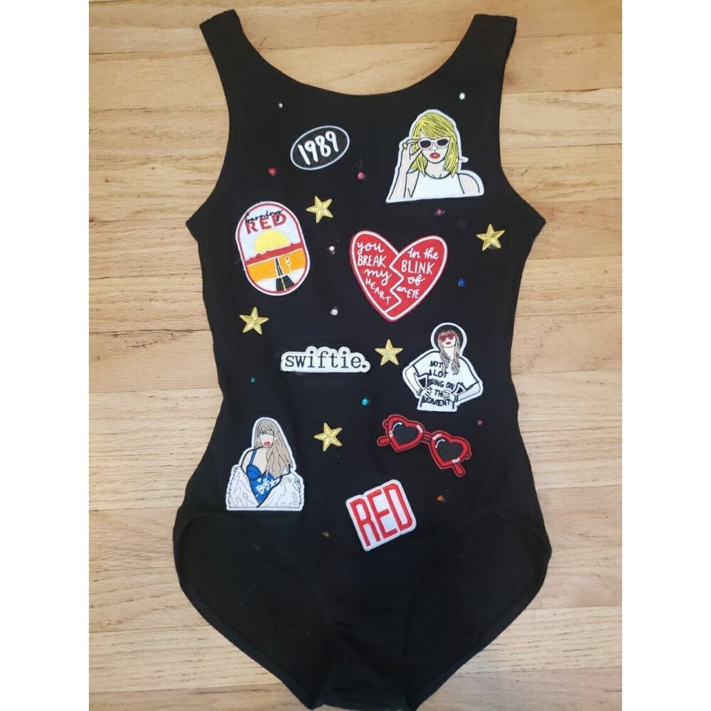 Taylor Swift DIY Custom Bodysuit Patches  Handmade Size S